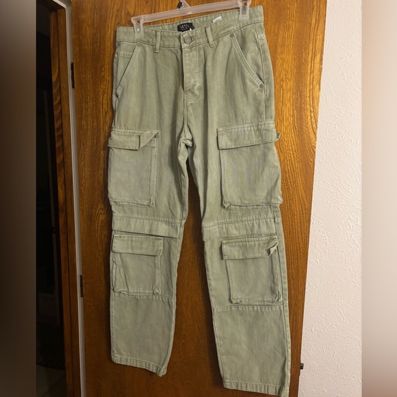 Boohoo Other - Boohoo Olive Men's Cargo Pants